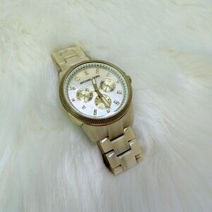 Michael‎ Kors | "Horn Jet Set" Mother of Pearl Chronograph Women's Watch